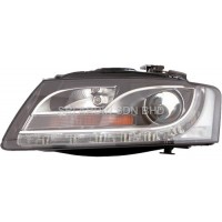 AUDI A5 B8 07-09 Black Projector Headlamp w LED AUDI A5 B8 07-09 Black Projector Headlamp w LED